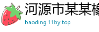 河源市某某橡塑制品运营部